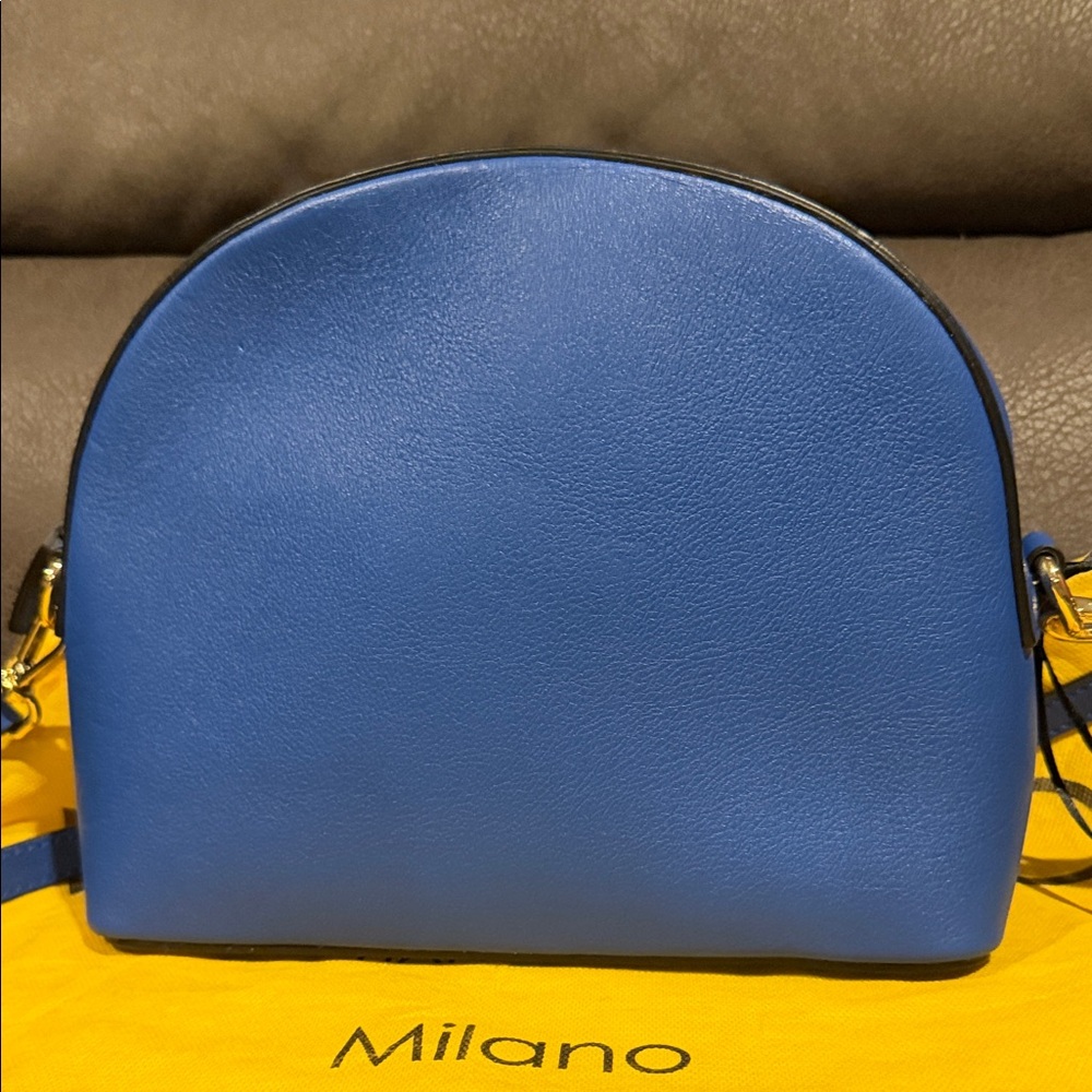 Valentino by Mario Vibrant Blue Crossbody Bag - Picture 2 of 7